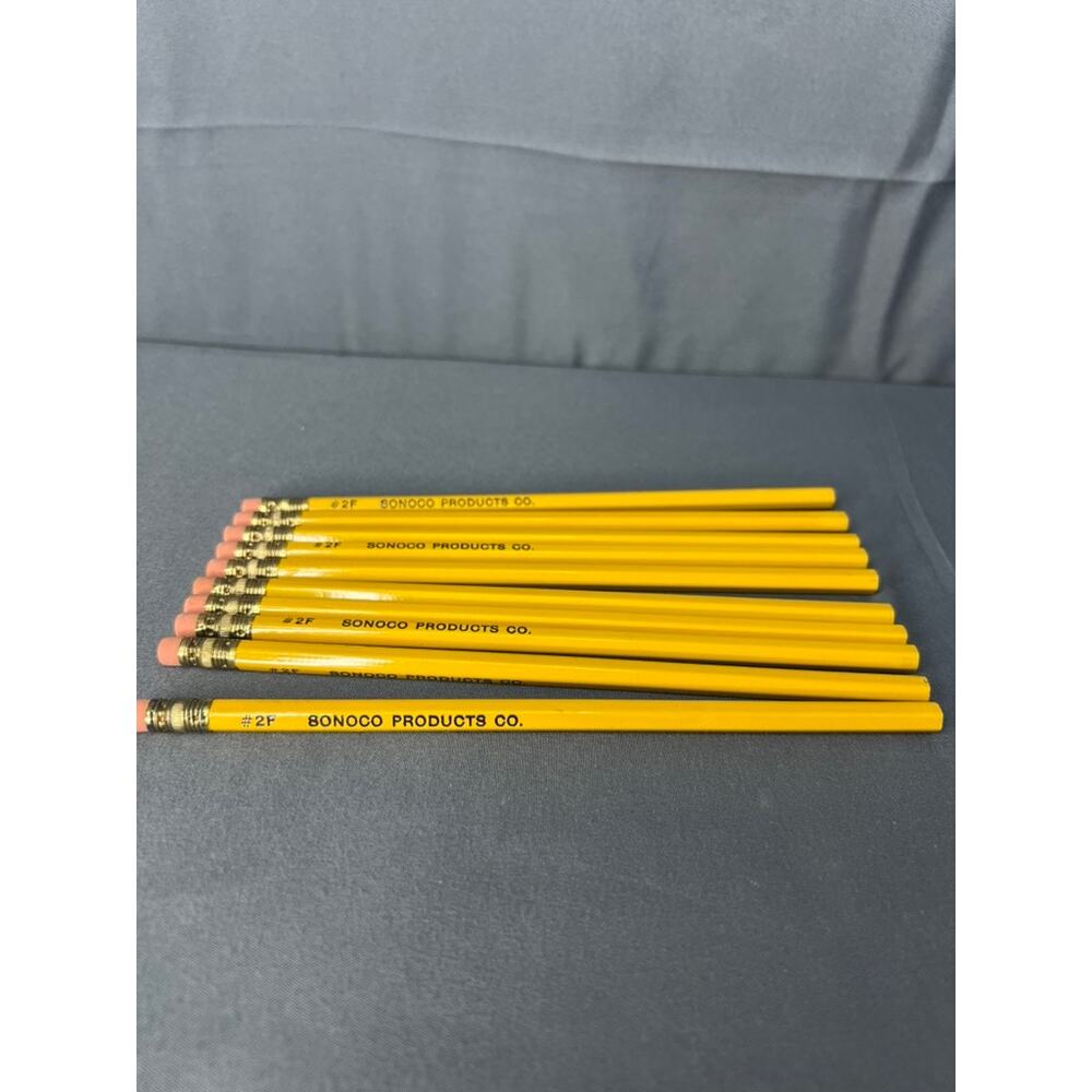 Vintage Sonoco Products CO. Pencils Set of 10